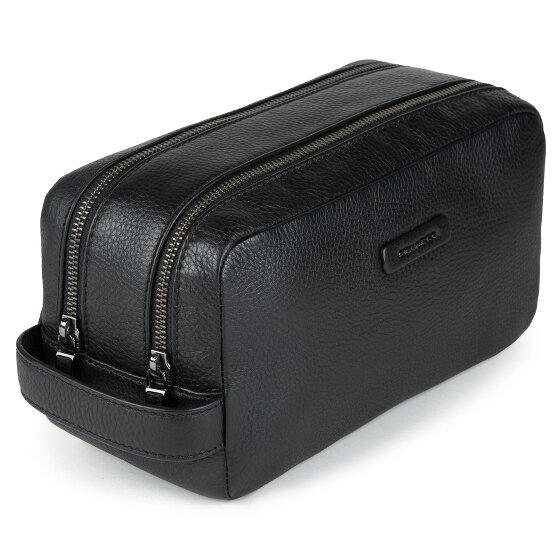 Piquadro Modus Special Leather Toiletry Bag 25 cm