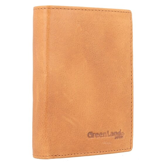 Greenland Nature GreenLand NATURE Portfel Ochrona RFID Skórzany 9 cm
