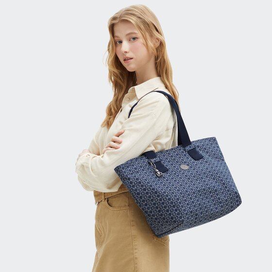 Kipling Denim Love Raaja Shopper Bag 33 cm