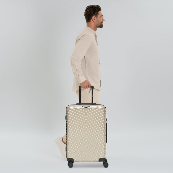 Redolz Essentials 18 4 kółka Walizka 66 cm z plisą rozprężną