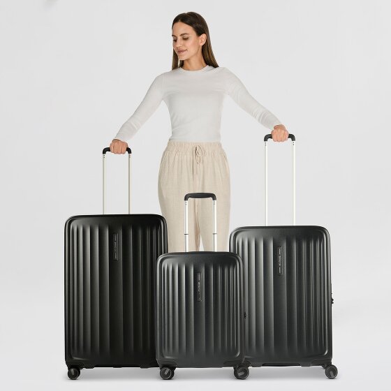 Samsonite Fyrm 4 kółka Zestaw walizek 3-części z plisą rozprężną