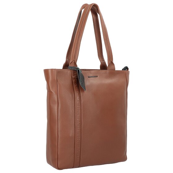 Burkely Torba skórzana Bold Bobby Shopper z przegrodą na laptopa 32 cm