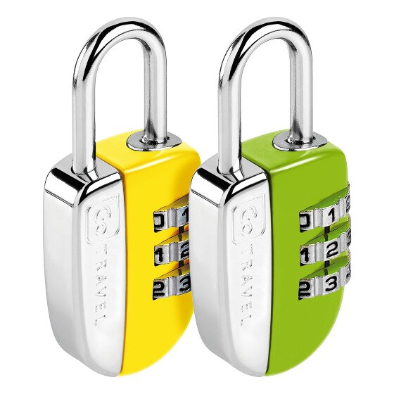 Go Travel Zestaw zamków szyfrowych 2 szt.