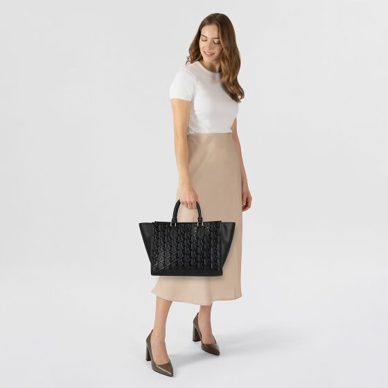 Lacoste Maheki Shopper Bag Skórzany 43 cm