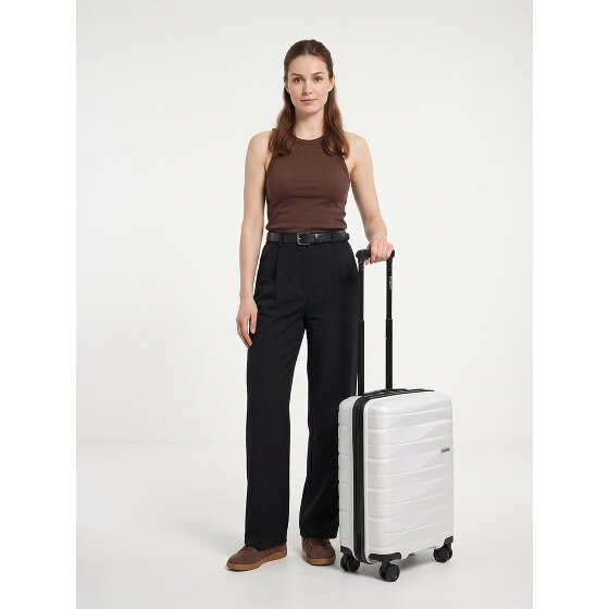 Bergpfeil Travel 4 kółka Walizka kabinowa S 55 cm z funkcją poszerzenia