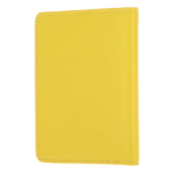 Golden Head Skórzane etui na karty identyfikacyjne RFID Madrid 9 cm