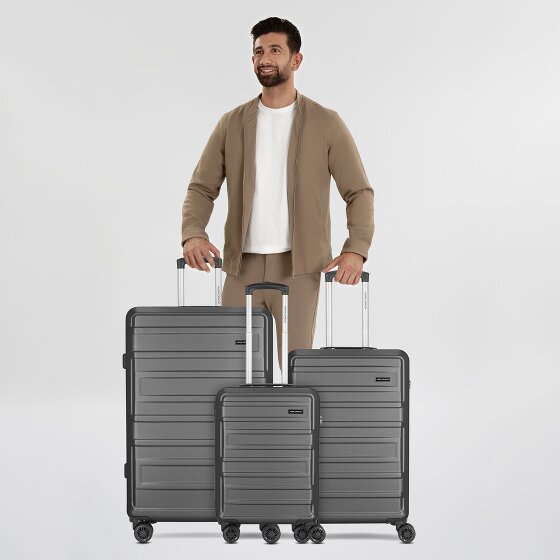 Worldpack New York 2.0 4 kółka Zestaw walizek 3-części