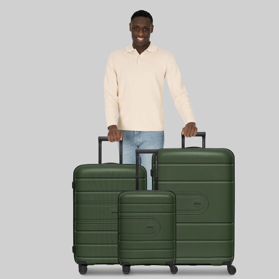 Redolz Essentials 11 4 kółka Zestaw walizek 3-części z plisą rozprężną