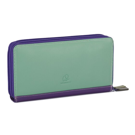 Mywalit Średni składany portfel skórzany 14 cm