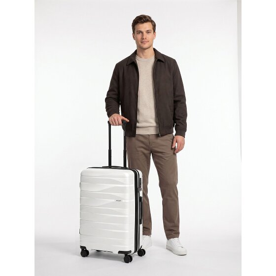 Bergpfeil Travel 4 kółka Walizka M 66 cm z funkcją poszerzenia
