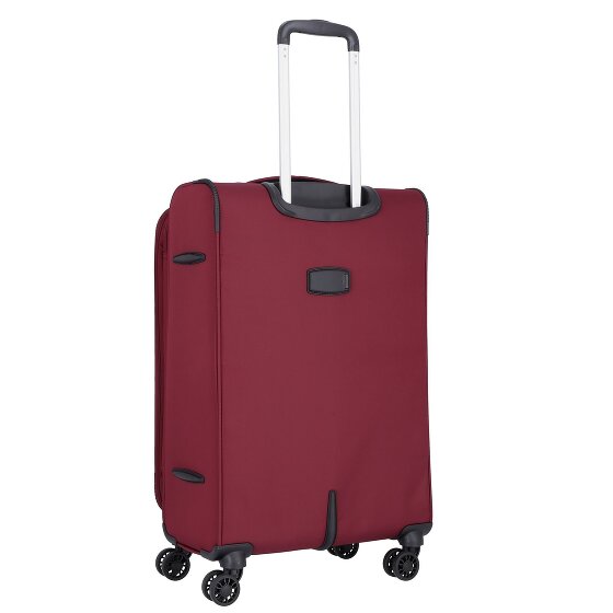 d&n Travel Line 9504 4 kółka Walizka M 67 cm z plisą rozprężną