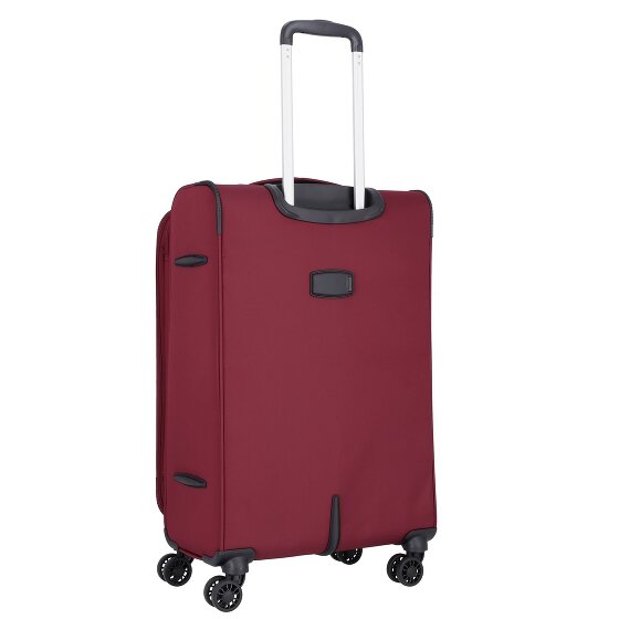 d&n Travel Line 9504 4 kółka Walizka M 67 cm z plisą rozprężną