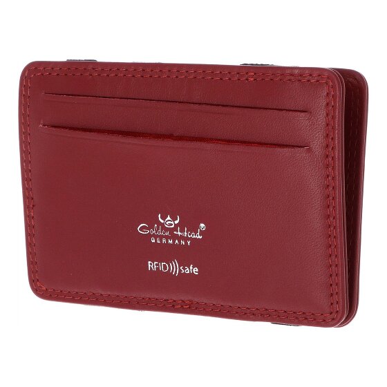 Golden Head Polo Etui na karty kredytowe Ochrona RFID Skóra 7.5 cm