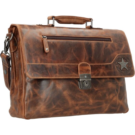 Billy the Kid Teczka Ranger A4 skórzana 40 cm