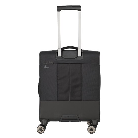 Travelite Crosslite 5.0 4 kółka Walizka kabinowa S 55 cm Komora na laptopa
