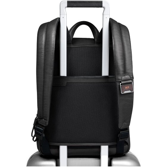 Piquadro Harper Plecak Skórzany 38 cm Komora na laptopa