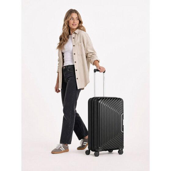 Redolz Essentials 01 4 kółka Walizka M 66 cm z funkcją poszerzenia