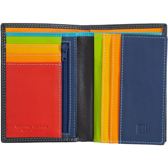 DuDu Skórzany portfel RFID 9,5 cm