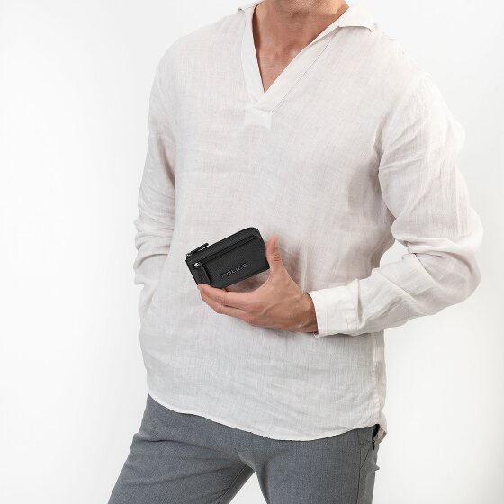 Police Portfel z kluczem Skórzany 11.5 cm