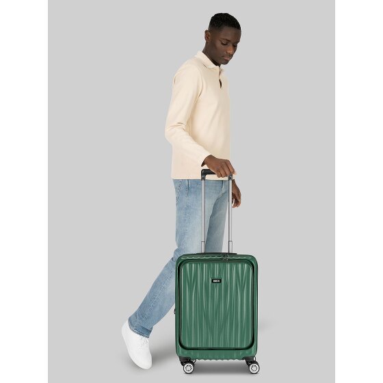 Bric's Cervia 2.0 4 kółka Walizka kabinowy S 55 cm Komora na laptopa z plisą rozprężną