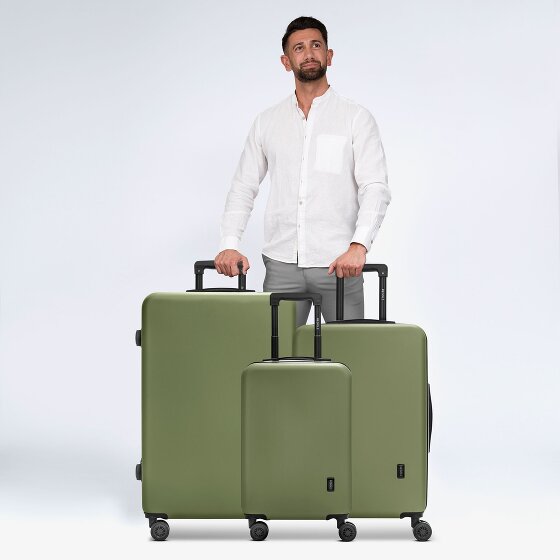 Redolz Essentials 09 3-SET 4 kółka Zestaw walizek 3-części