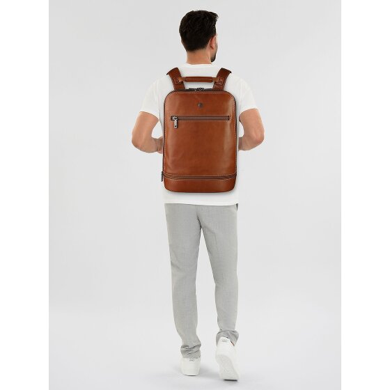 Jekyll & Hide Plecak biznesowy Skórzany 42 cm Komora na laptopa