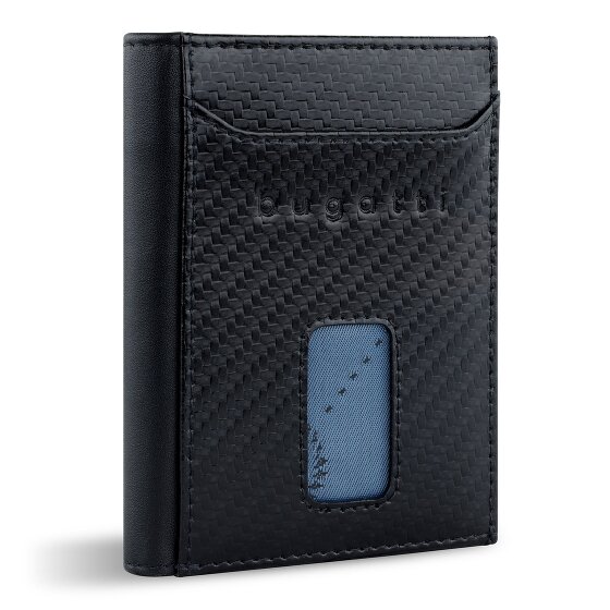 bugatti Secure Slim Portfel Ochrona RFID Skórzany 8 cm