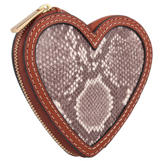 Fossil Skórzany portfel na monety 10,5 cm