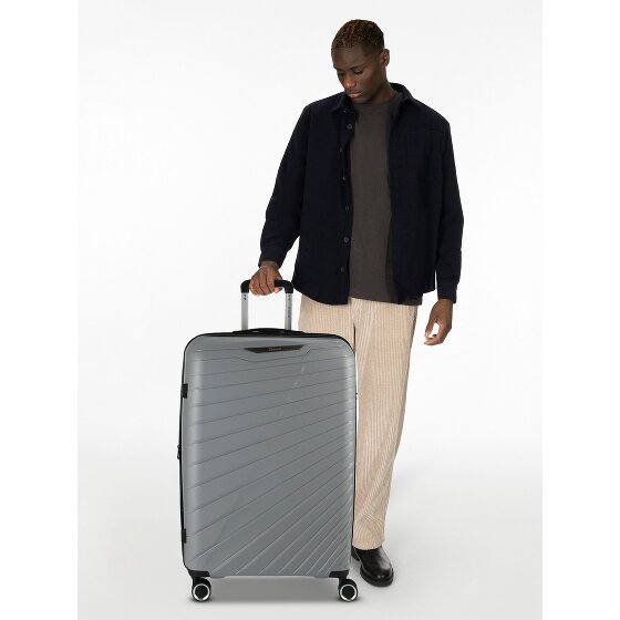 Benzi 5808 4 kółka Walizka 74 cm z plisą rozprężną