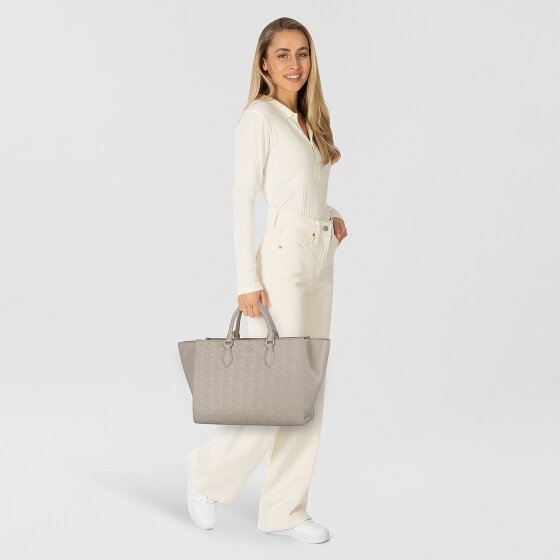 Lacoste Maheki Shopper Bag Skórzany 43 cm