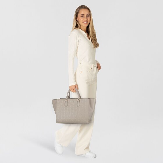 Lacoste Maheki Shopper Bag Skórzany 43 cm