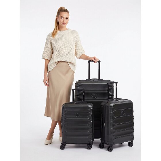Delsey Paris Meteor 4 kółka Zestaw walizek 3-części z funkcją poszerzenia