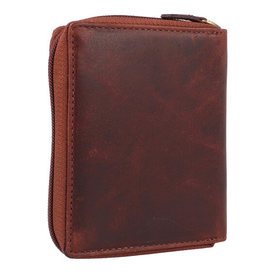 Greenburry Rugged Portfel Ochrona RFID Skórzany 10 cm