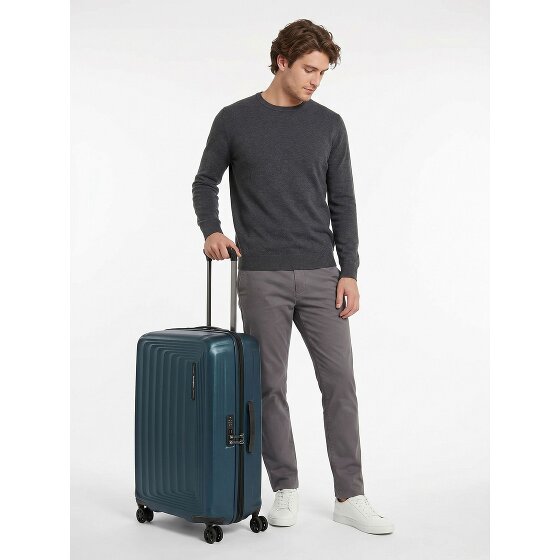 Samsonite Nuon 4 kółka Walizka 69 cm z funkcją poszerzenia