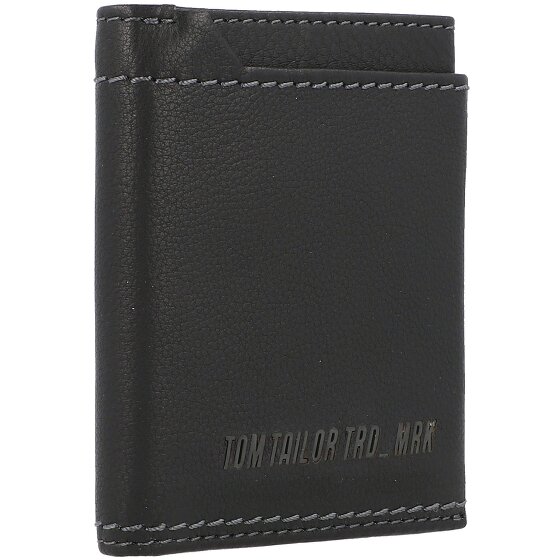 Tom Tailor Skórzane etui na karty kredytowe Diego RFID 8 cm