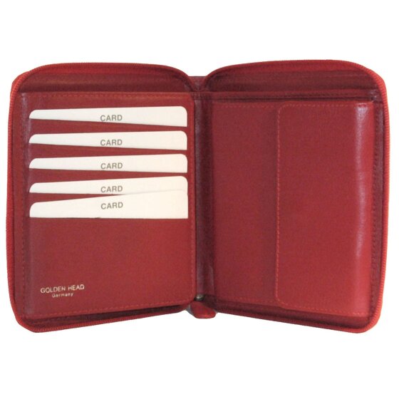 Golden Head Polo Wallet RFID Leather 10.5 cm
