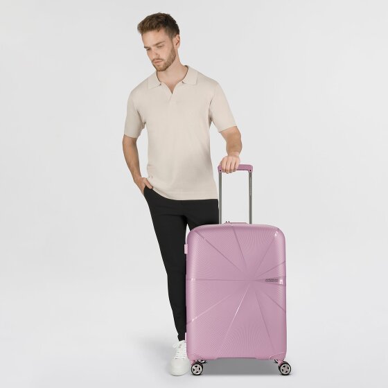 American Tourister Starvibe 4 kółka Walizka 67 cm z plisą rozprężną