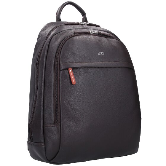 Jump Skórzany plecak Uppsala 42 cm z przegrodą na laptopa