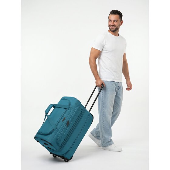 Redolz Torba podróżna na 2 kółkach Duffle Essentials 55 cm M z klapą rozporową