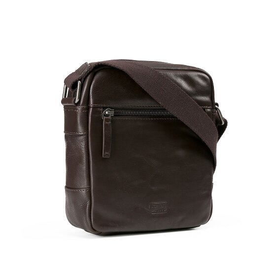 camel active Pine Torba na ramię Skórzany 22 cm