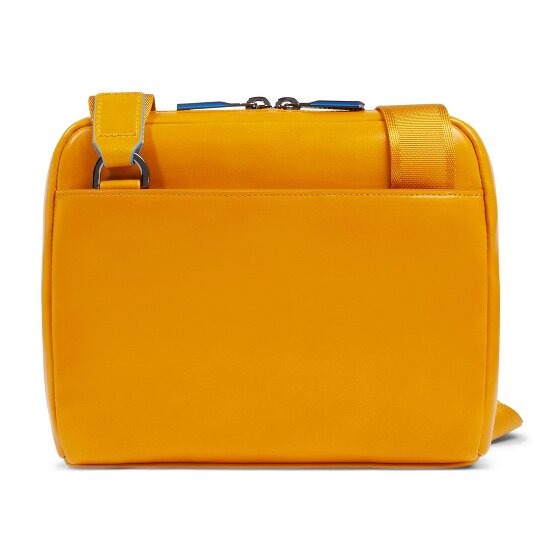 Piquadro Blue Square Torba na ramię Skórzany 21 cm