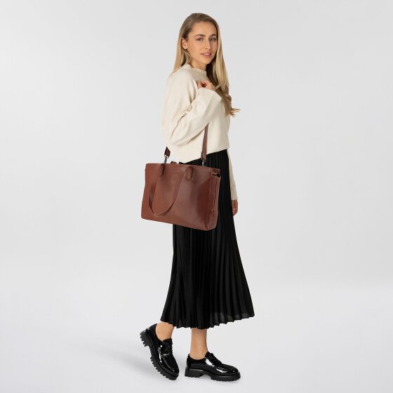 Plevier Power Shopper Bag Skórzany 41 cm Komora na laptopa