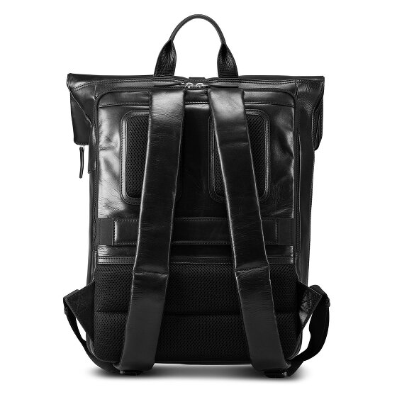 Jost Skagen Plecak biznesowy Skórzany 44 cm Komora na laptopa