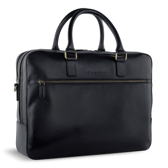 bugatti Remo Teczka Skórzany 40 cm Komora na laptopa