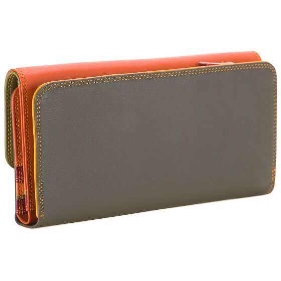 Mywalit Tri-fold Zip Wallet Leather Wallet 17 cm