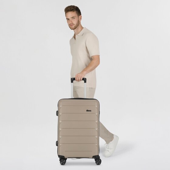 d&n Travel Line 4100 4 kółka Walizka M 64 cm