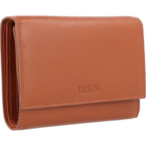Bric's Marmolada Portfel RFID Skórzany 15 cm