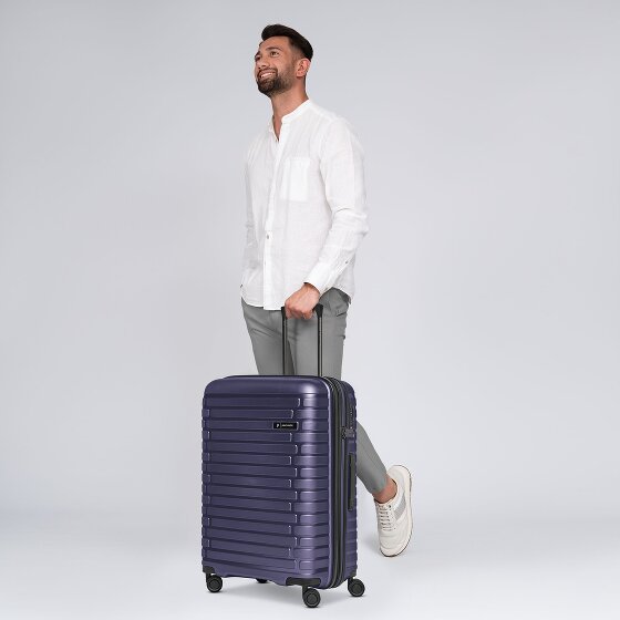 Pactastic Collection 04 THE MEDIUM + 4 kółka Walizka M 66 cm z plisą rozprężną