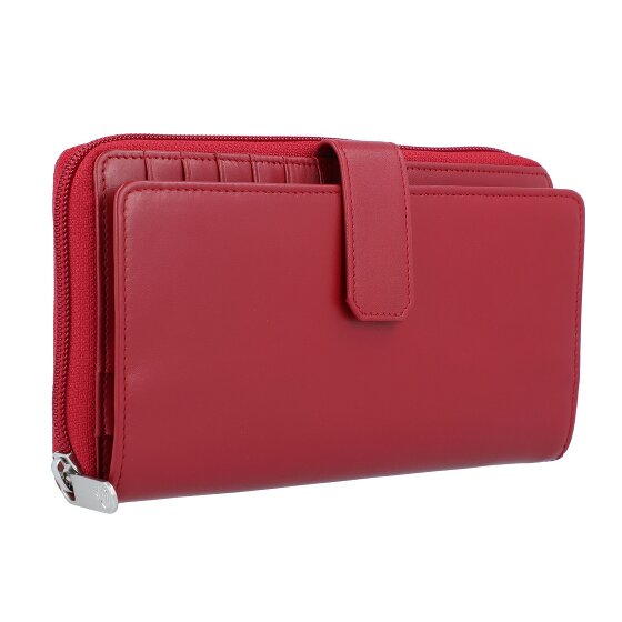 Esquire Nowy jedwabny portfel skórzany 19 cm
