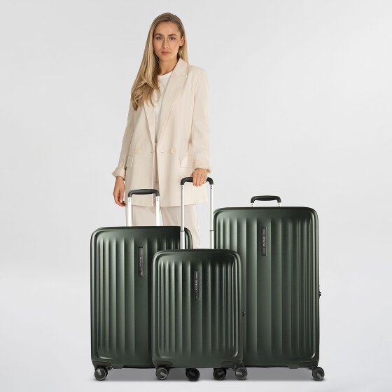 Samsonite Fyrm 4 kółka Zestaw walizek 3-części z plisą rozprężną